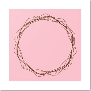 Imperfect Spirograph no. 8 Posters and Art